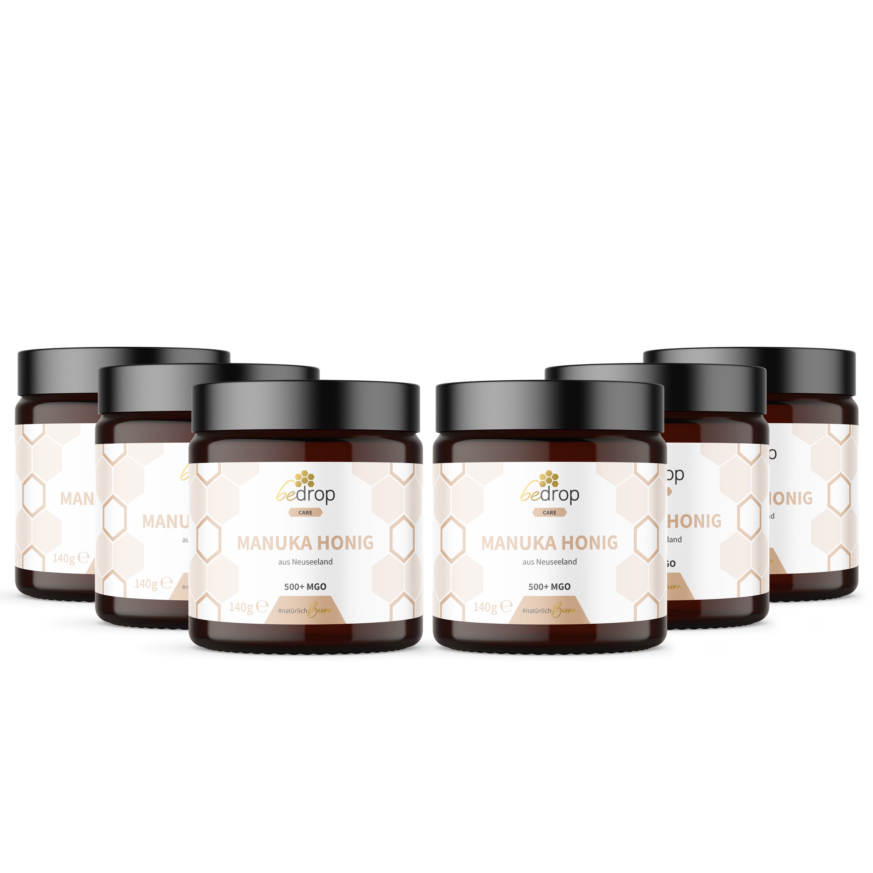 Value set: 3x Manuka honey MGO 500+ - 140g at a special price