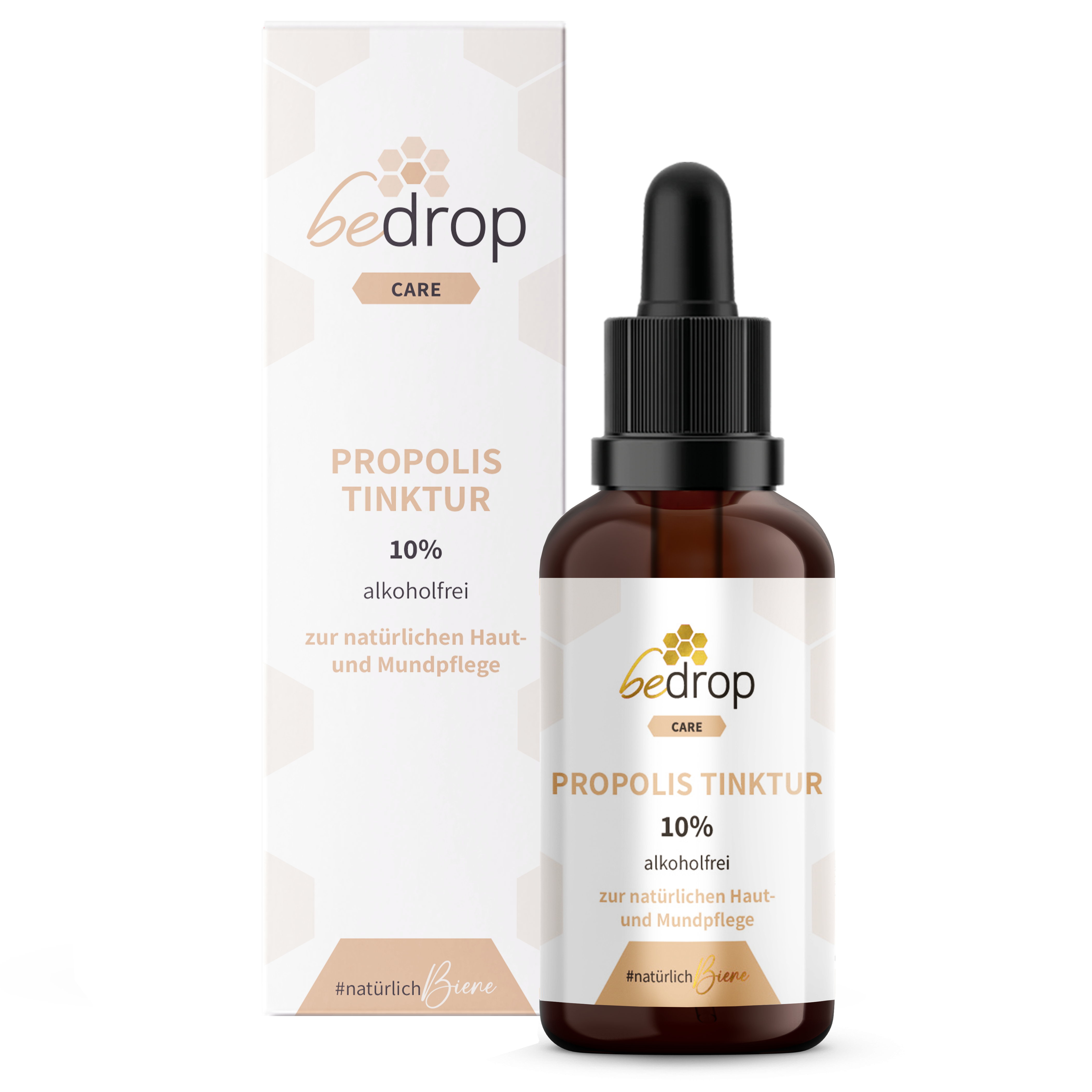 Propolis tincture with pipette (alcohol-free & water-soluble) - 30ml