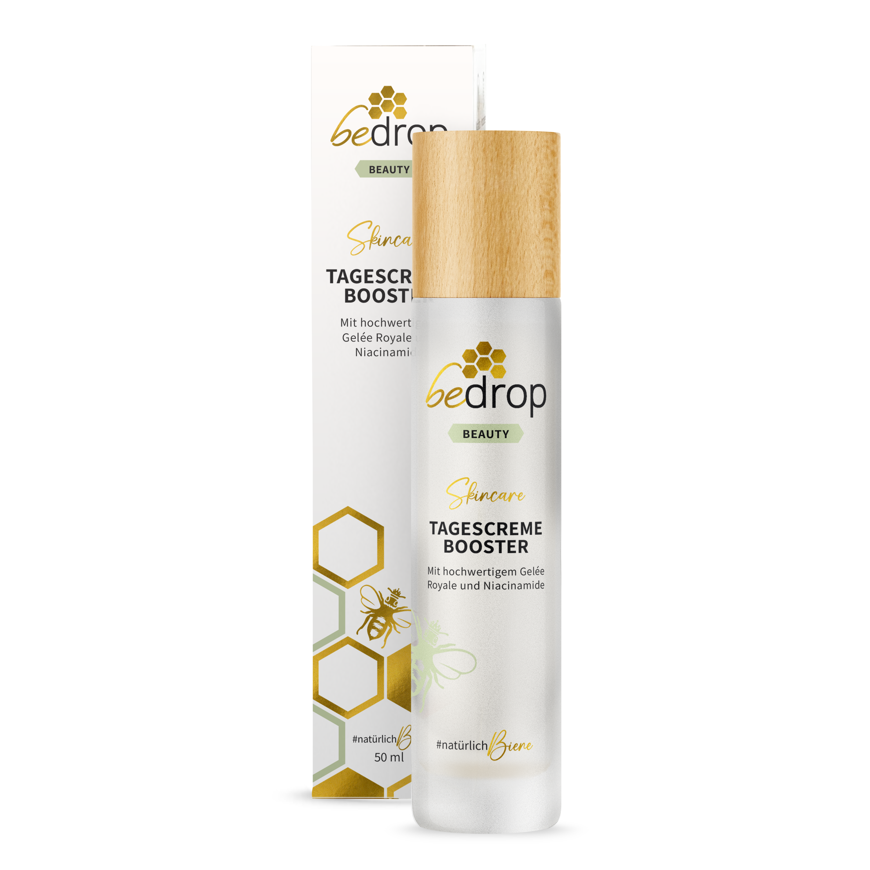 DAY CREAM BOOSTER / Face cream with high-quality royal jelly and niacinamide - 50ml