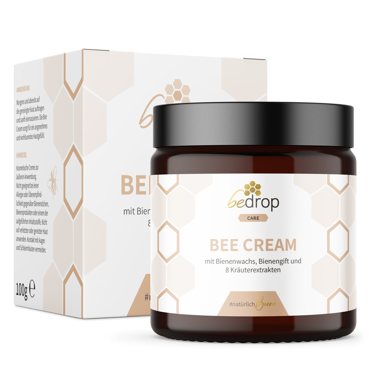 Bee Cream bee venom ointment and 8 herbal extracts - 100g