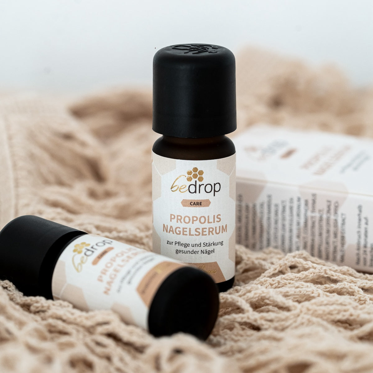 Value set: 3x propolis nail serum - nail care with high-dose propolis & 4 essential oils - 10ml