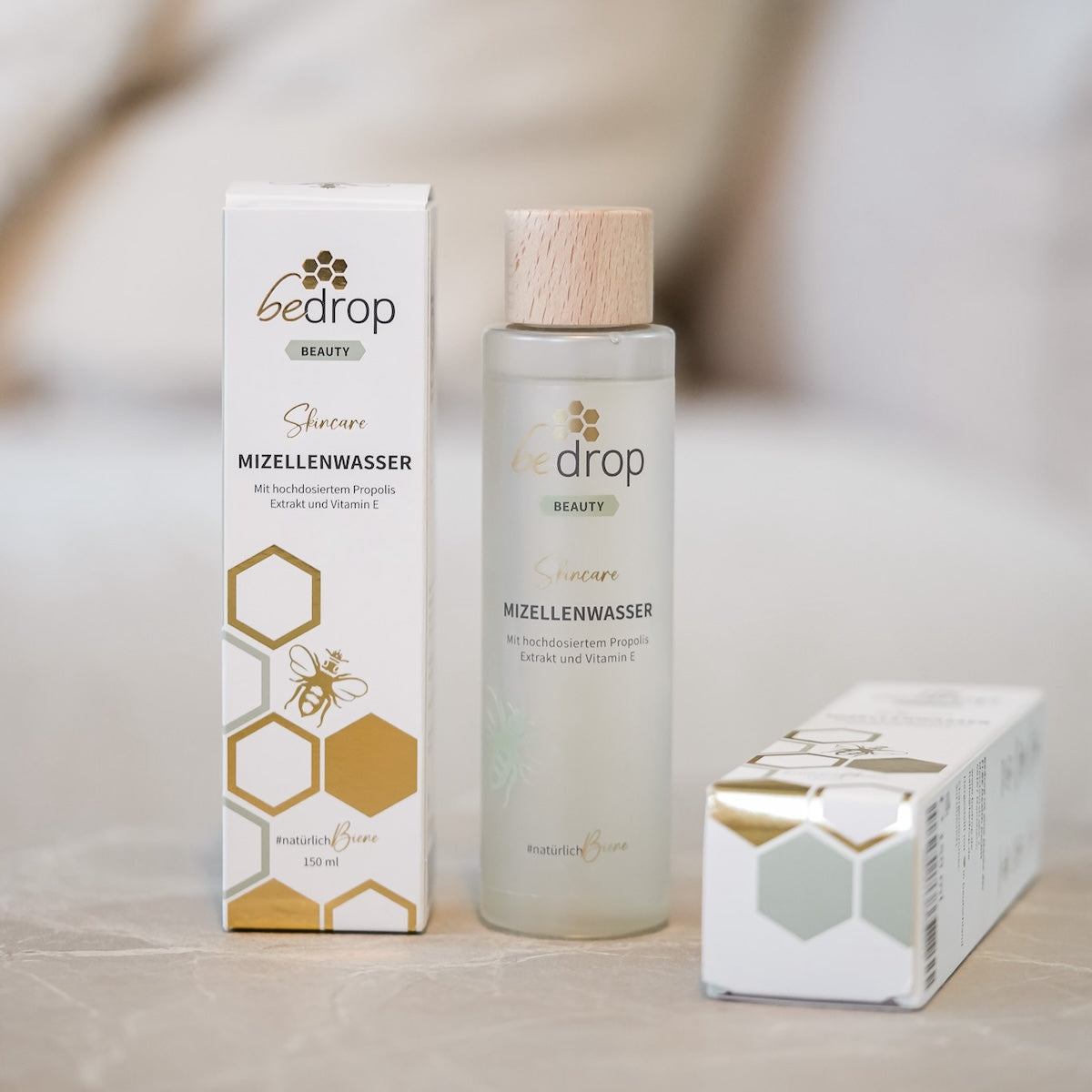 Value set: 3x MICELL WATER / TONIC with high-quality propolis extract - 3x 150ml