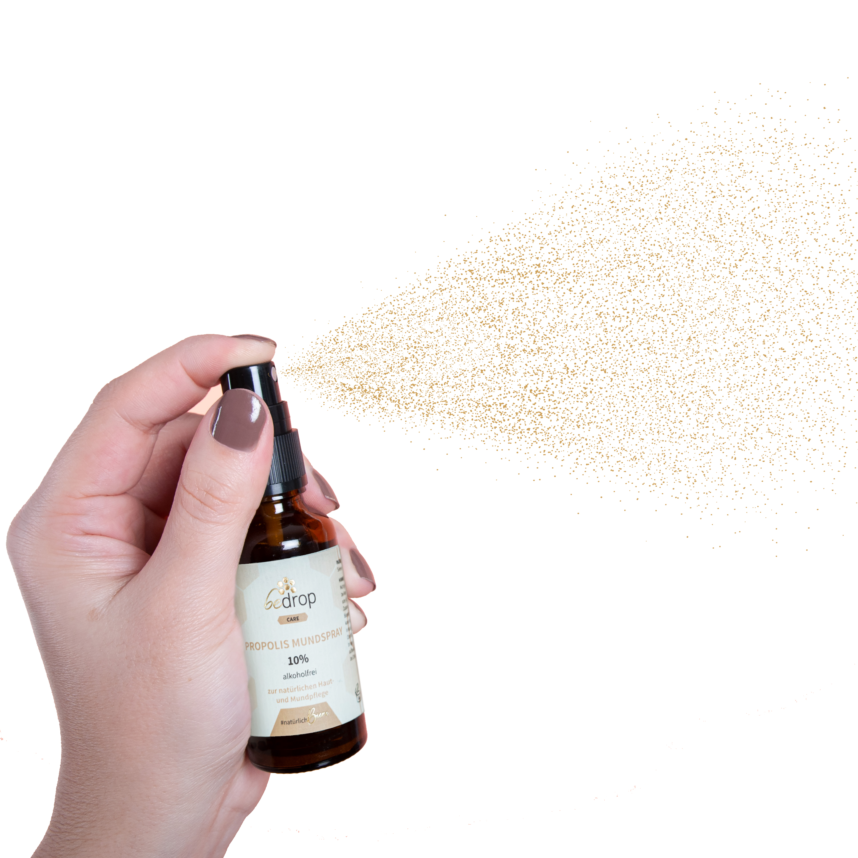 Value set: 3x propolis tincture mouth spray (alcohol-free & water-soluble) - 30ml in a set of 3