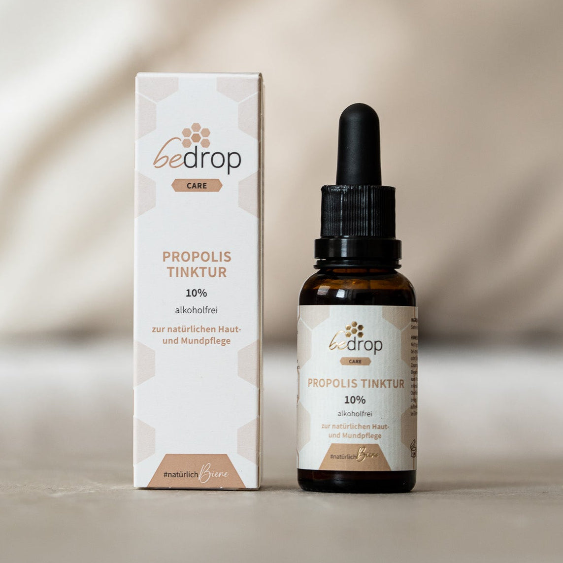 Propolis tincture with pipette (alcohol-free & water-soluble) - 30ml