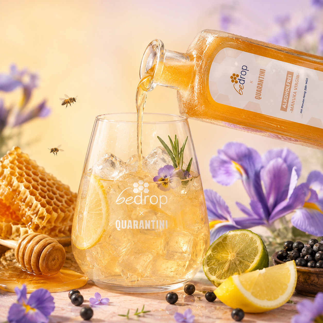 MANUKA VIRGIN - Alcohol-Free - bedrop x Quarantini / 500 ml