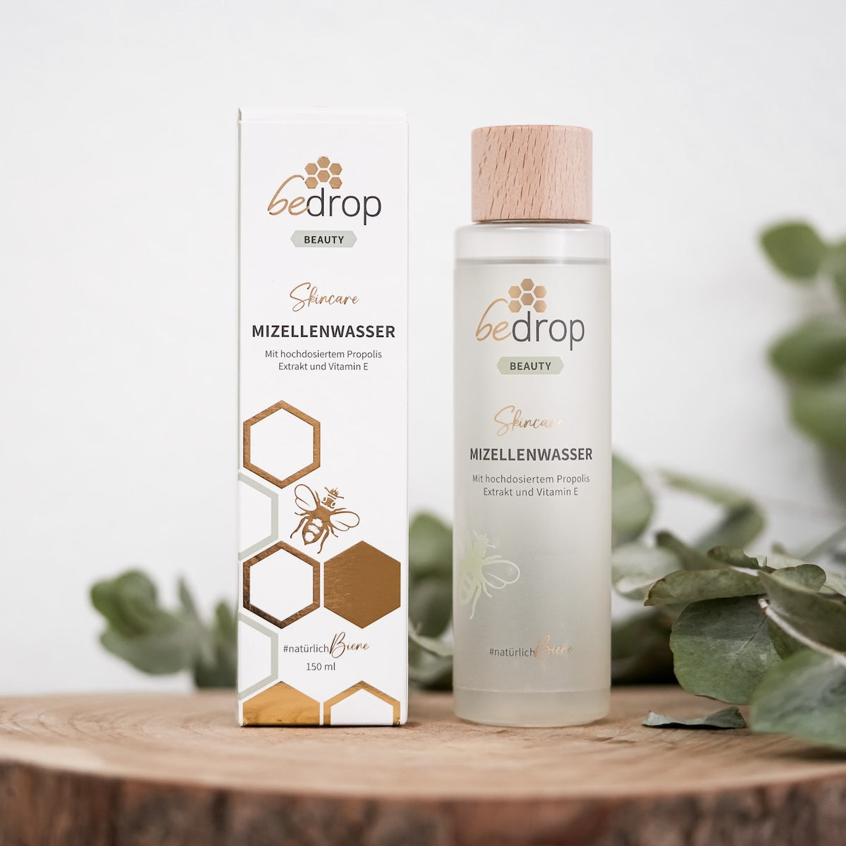 Value set: 3x MICELL WATER / TONIC with high-quality propolis extract - 3x 150ml