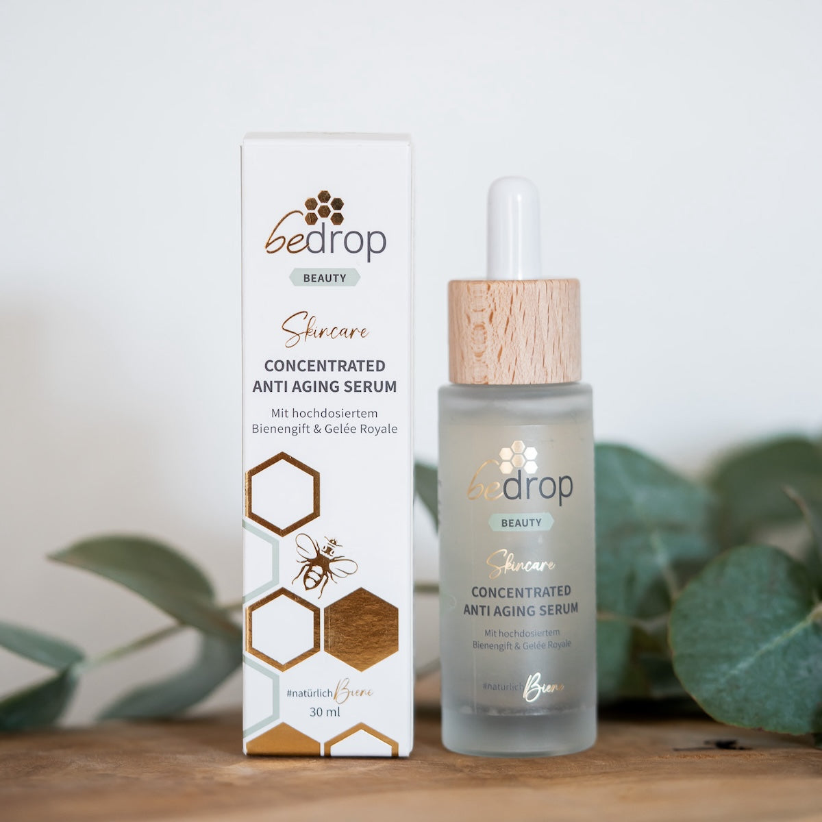 Value set: 3x CONCENTRATED ANTI AGING SERUM / facial serum with high-dose bee venom & royal jelly - 30ml
