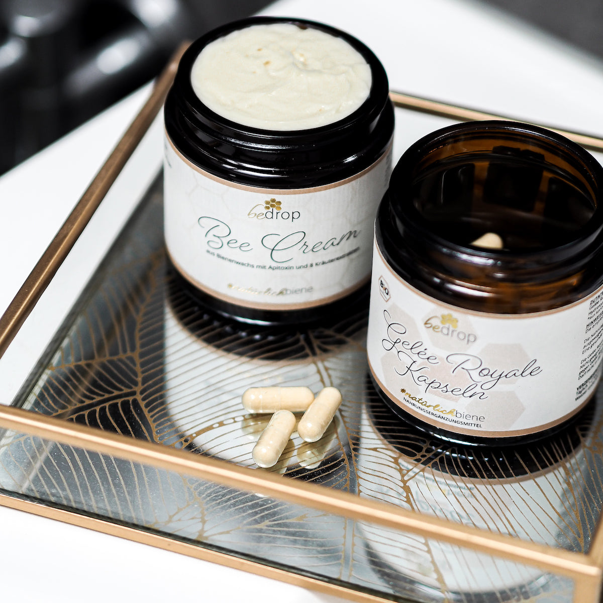Anti-aging set | Bee Cream (bee venom ointment) + royal jelly capsules
