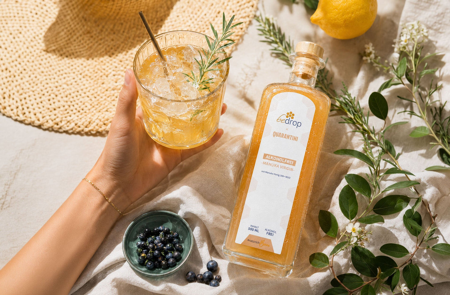 Erst auf unserer Jubiläumsfeier, jetzt bei Dir: MANUKA VIRGIN