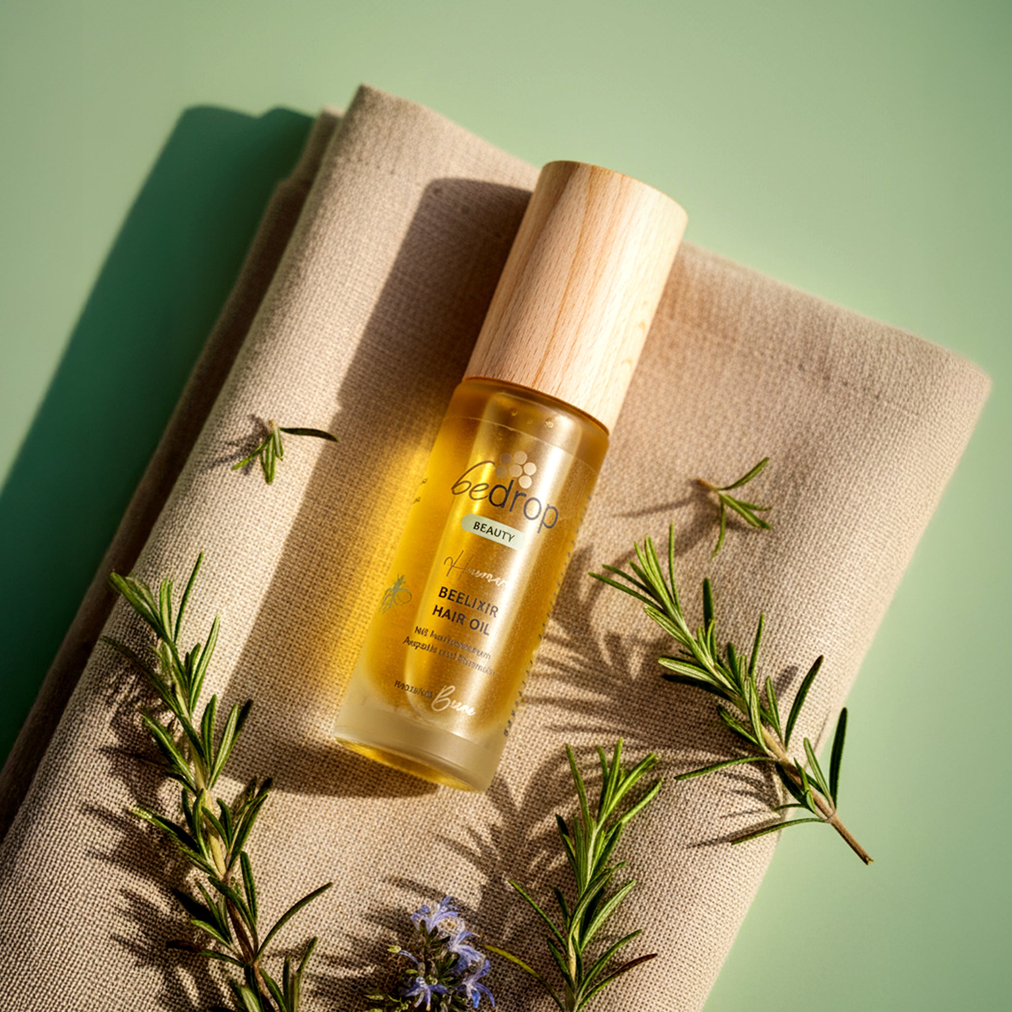 BEELIXIR HAIR OIL / Hair oil with manuka honey, propolis and rosemary extract - 30ml