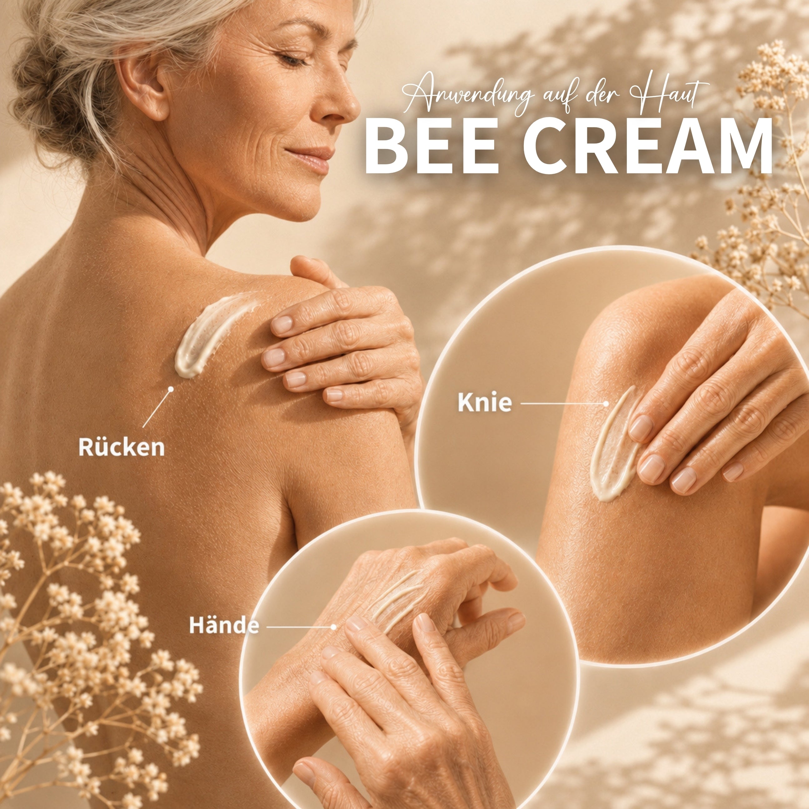 Bee Cream bee venom ointment and 8 herbal extracts - 100g