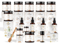 All-in-one set | Propolis + Royal Jelly + Manuka Honey + Bee Cream + Lotion + Soap + Bee Balm + Deodorant + Shampoo