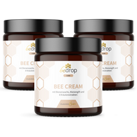 Value set: 3x Bee Cream bee venom ointment & 8 herbal extracts in a set of 3