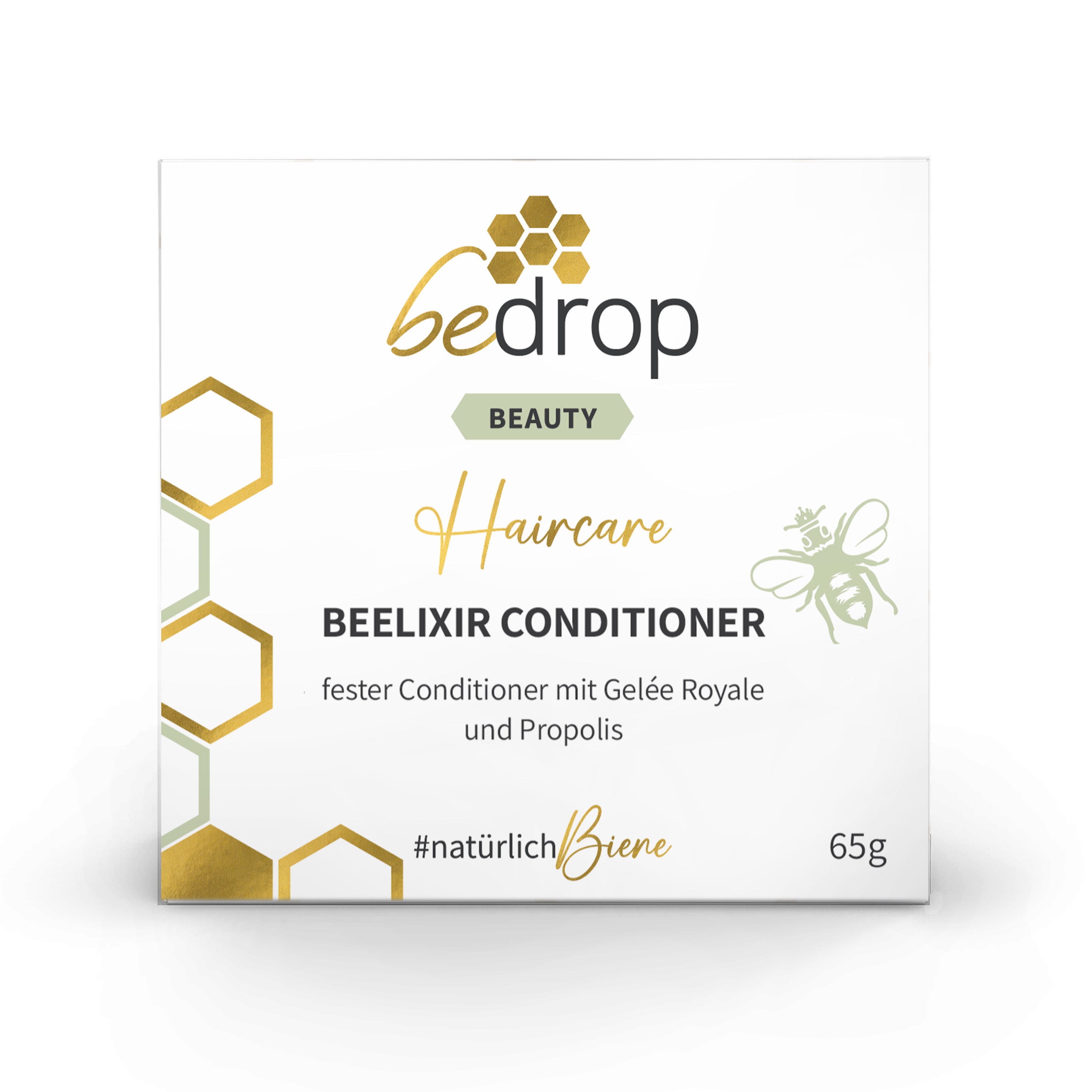 BEELIXIR Solid conditioner with royal jelly & propolis - 65g