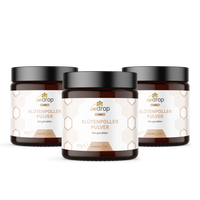 Value set: 3x pollen powder / bee pollen - 60g (ground pollen) in a set of 3