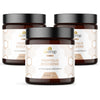 Value set: 3x propolis deodorant cream / solid deodorant with lemongrass - 30ml in a set of 3