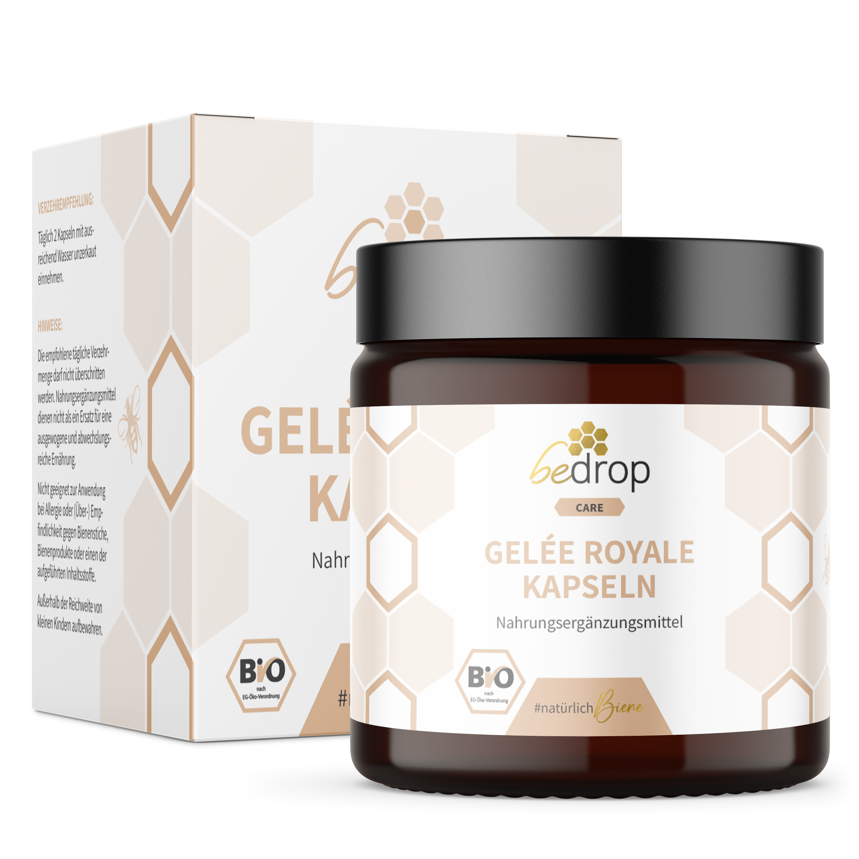 Anti-aging set | Bee Cream (bee venom ointment) + royal jelly capsules