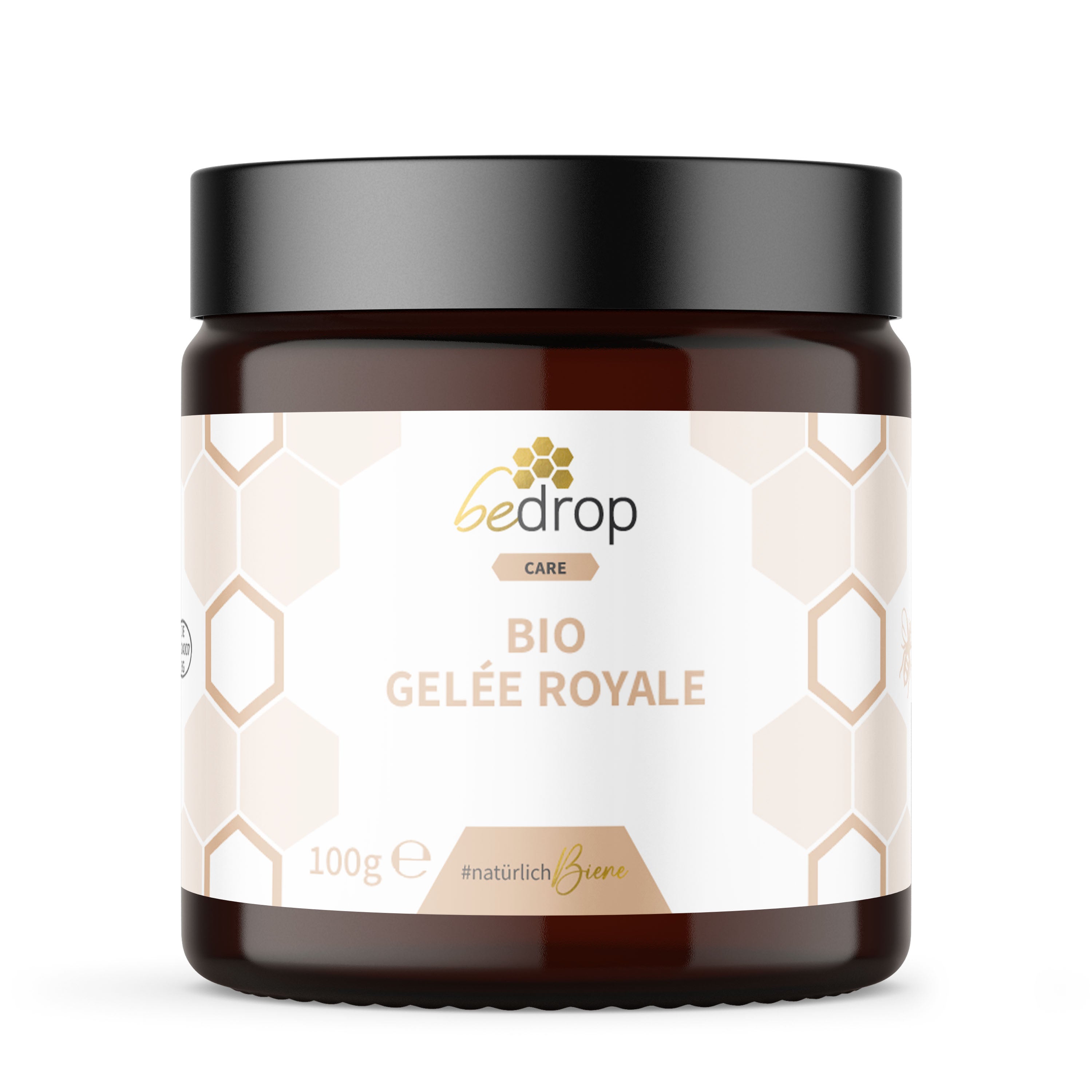 Value set: 3x organic royal jelly fresh - 100g pure (certified organic) at a special price