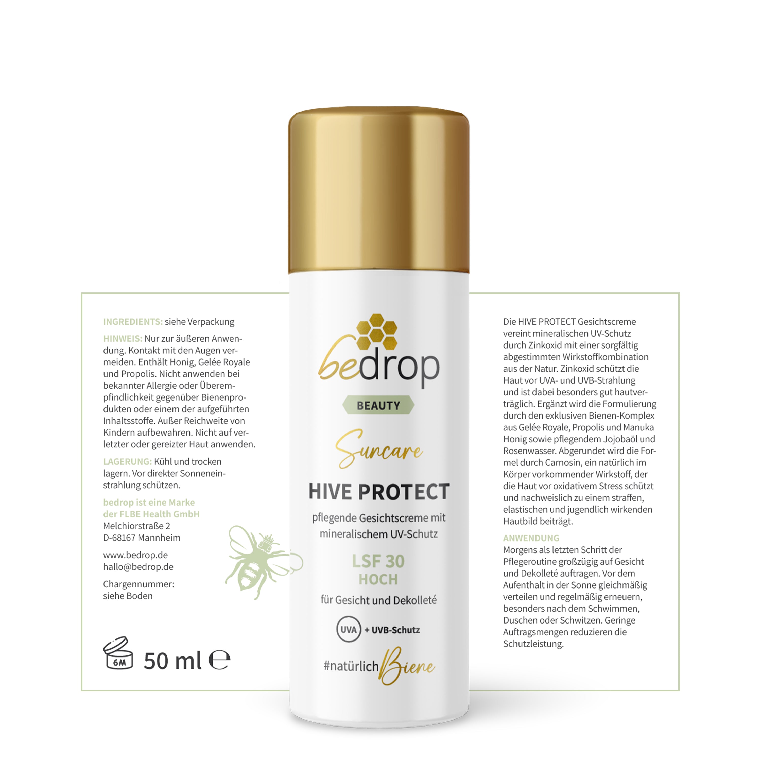 Sun Protection Set: Hive Protect Sun Spray SPF 50+ & Hive Protect SPF 30