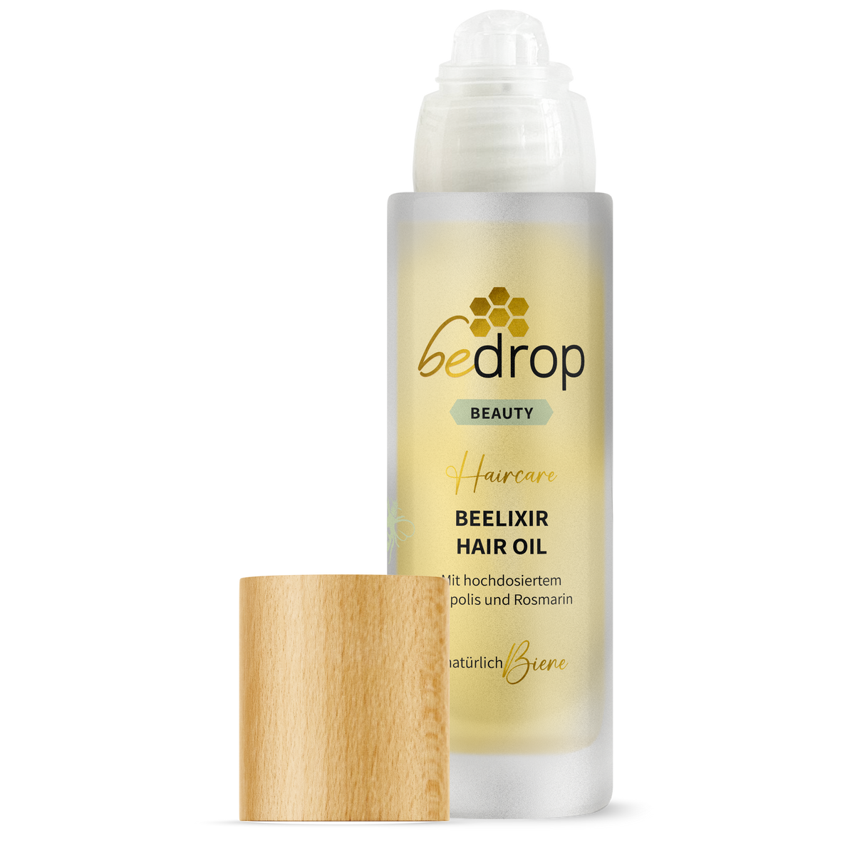 Value set: 3x BEELIXIR HAIR OIL / hair oil with manuka honey, propolis and rosemary extract - 30ml