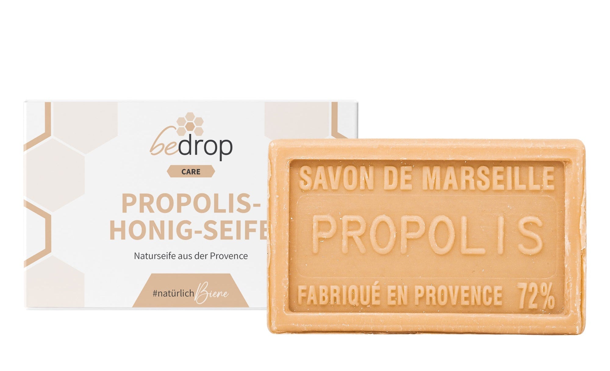 Propolis honey soap natural hand soap / body soap from Provence - 100g