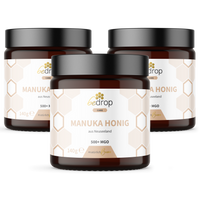 Value set: 3x Manuka honey MGO 500+ - 140g at a special price