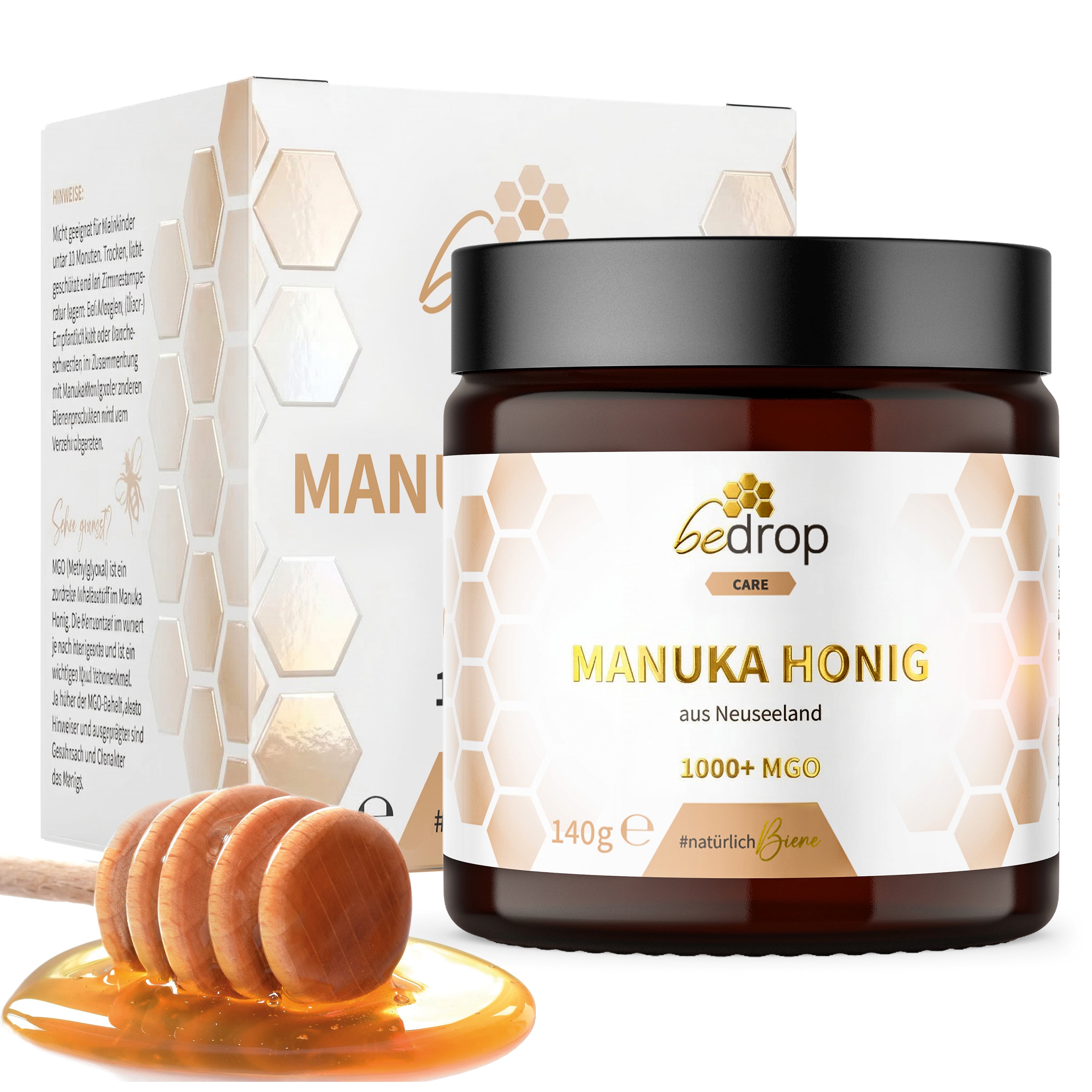 LIMITED EDITION Manuka honey 140g with MGO 1000+