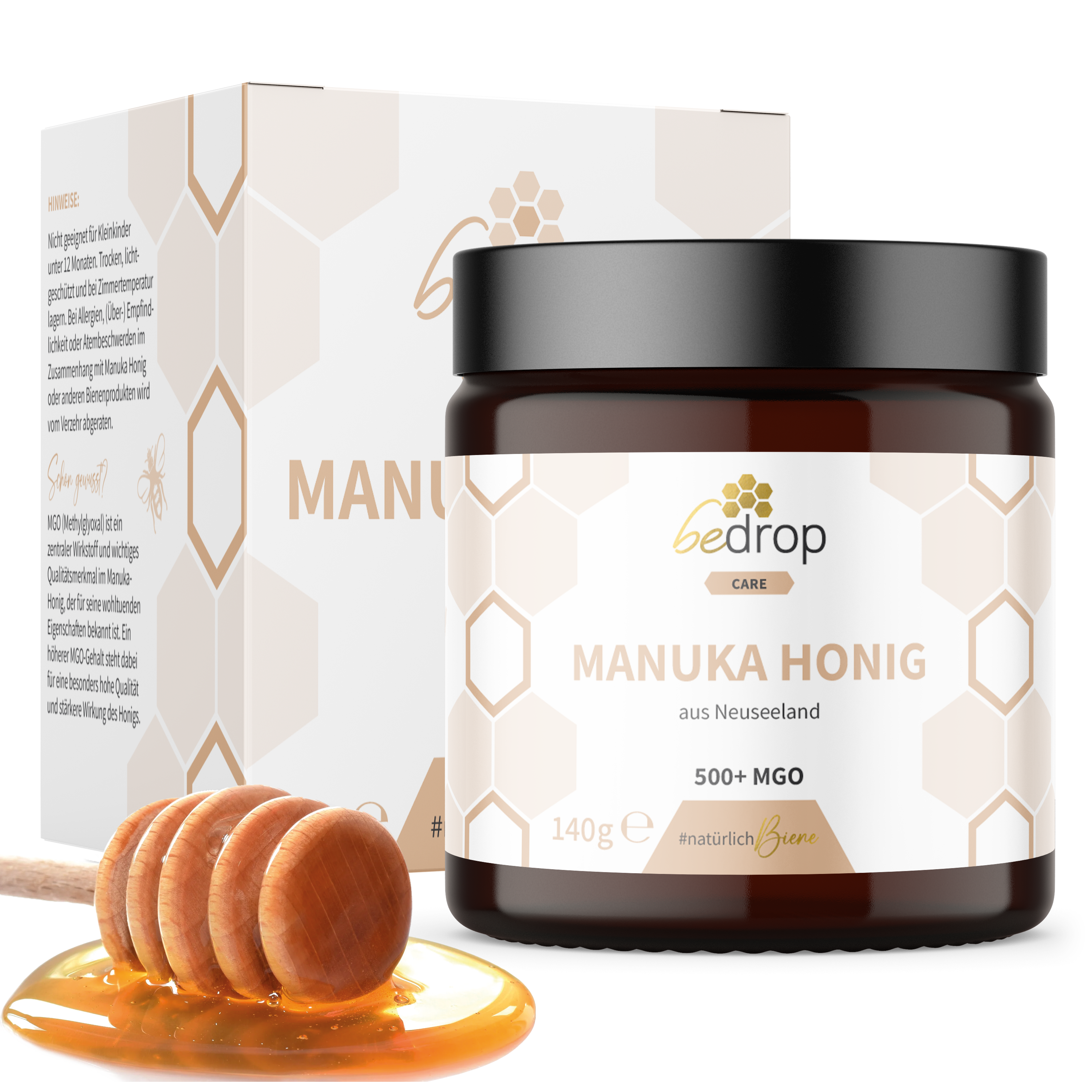 Manuka honey 140g with MGO 500+