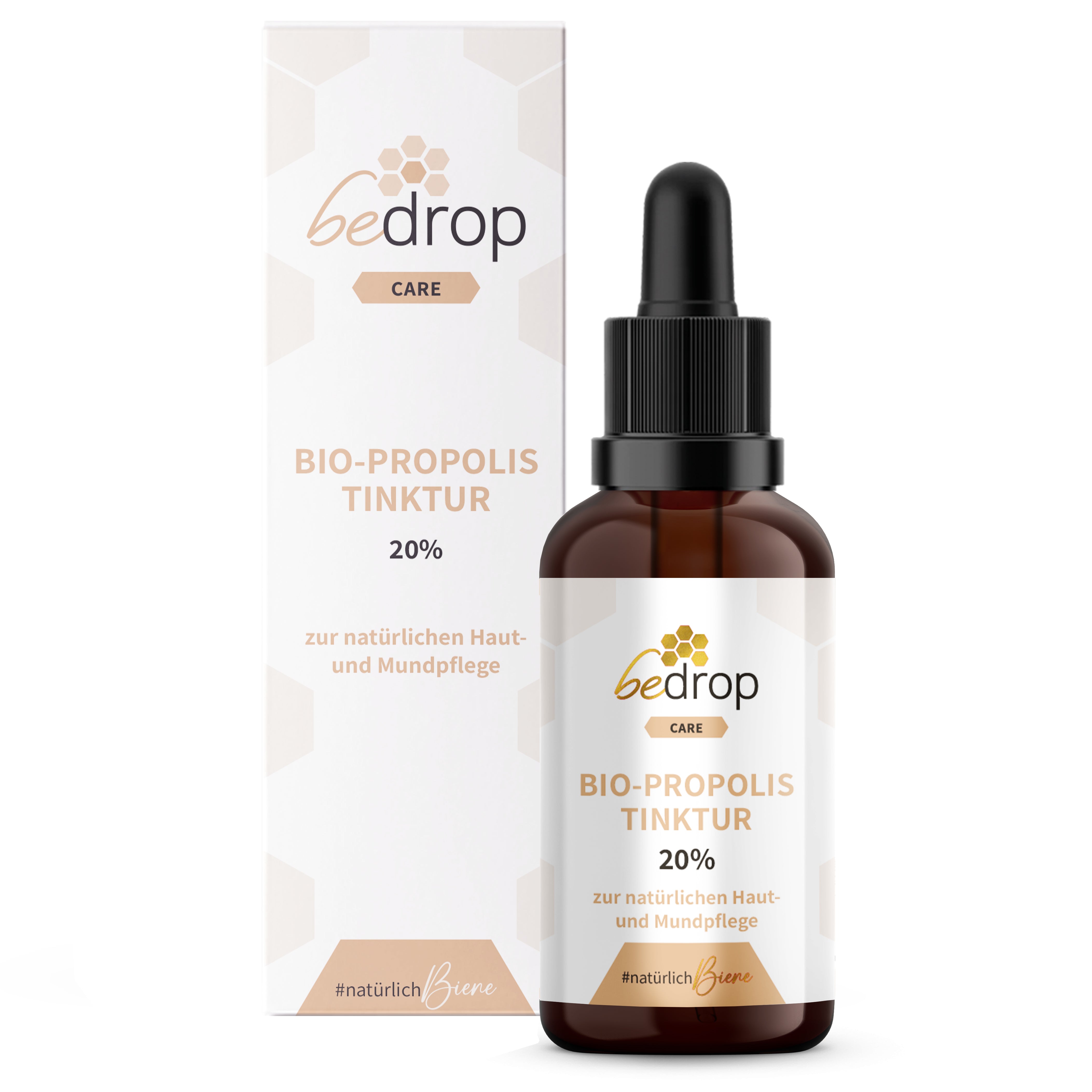 Propolis extract tincture with pipette 20% - 30ml (organic certified)