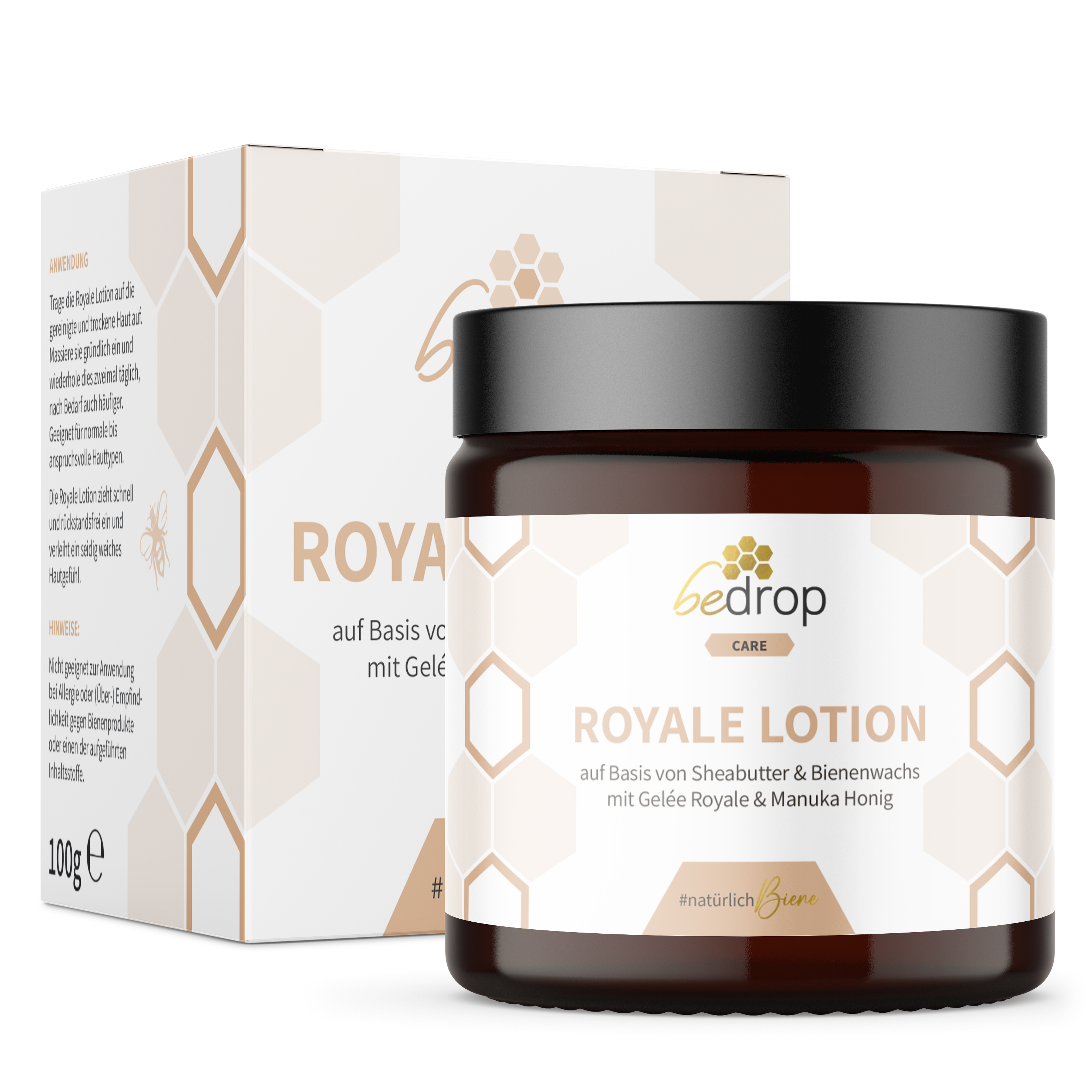 Royale Lotion body lotion with royal jelly, shea butter and acacia honey - 100g
