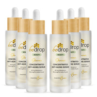 Value set: 3x CONCENTRATED ANTI AGING SERUM / facial serum with high-dose bee venom & royal jelly - 30ml
