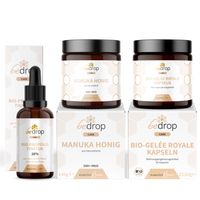 Stay Strong Set | Propolis Tincture, Royal Jelly Capsules & Manuka Honey