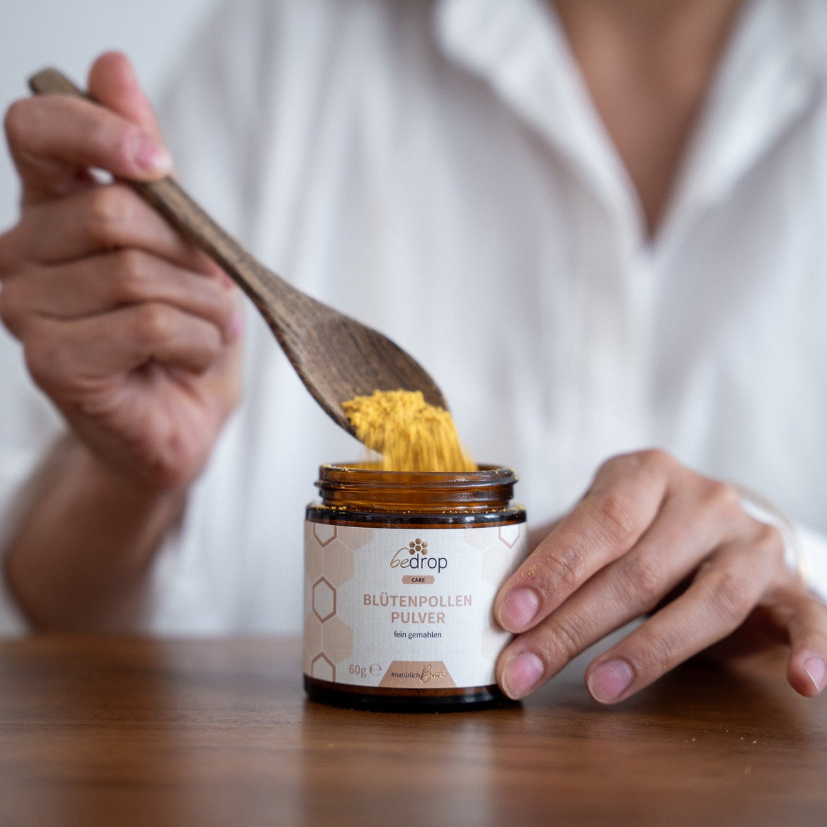 Flower pollen powder / bee pollen - 60g (ground flower pollen)
