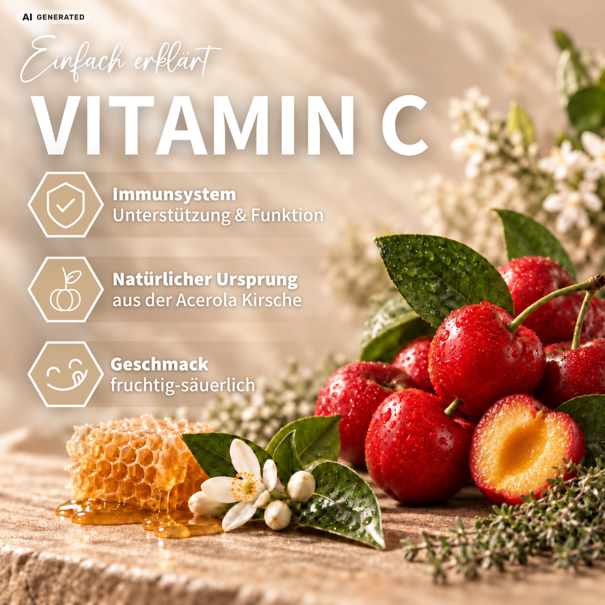 Value Pack: 3 IMMUN*-BIENCHEN - Fruity-herbal juice with Manuka honey and vitamin C from acerola / 200 ml