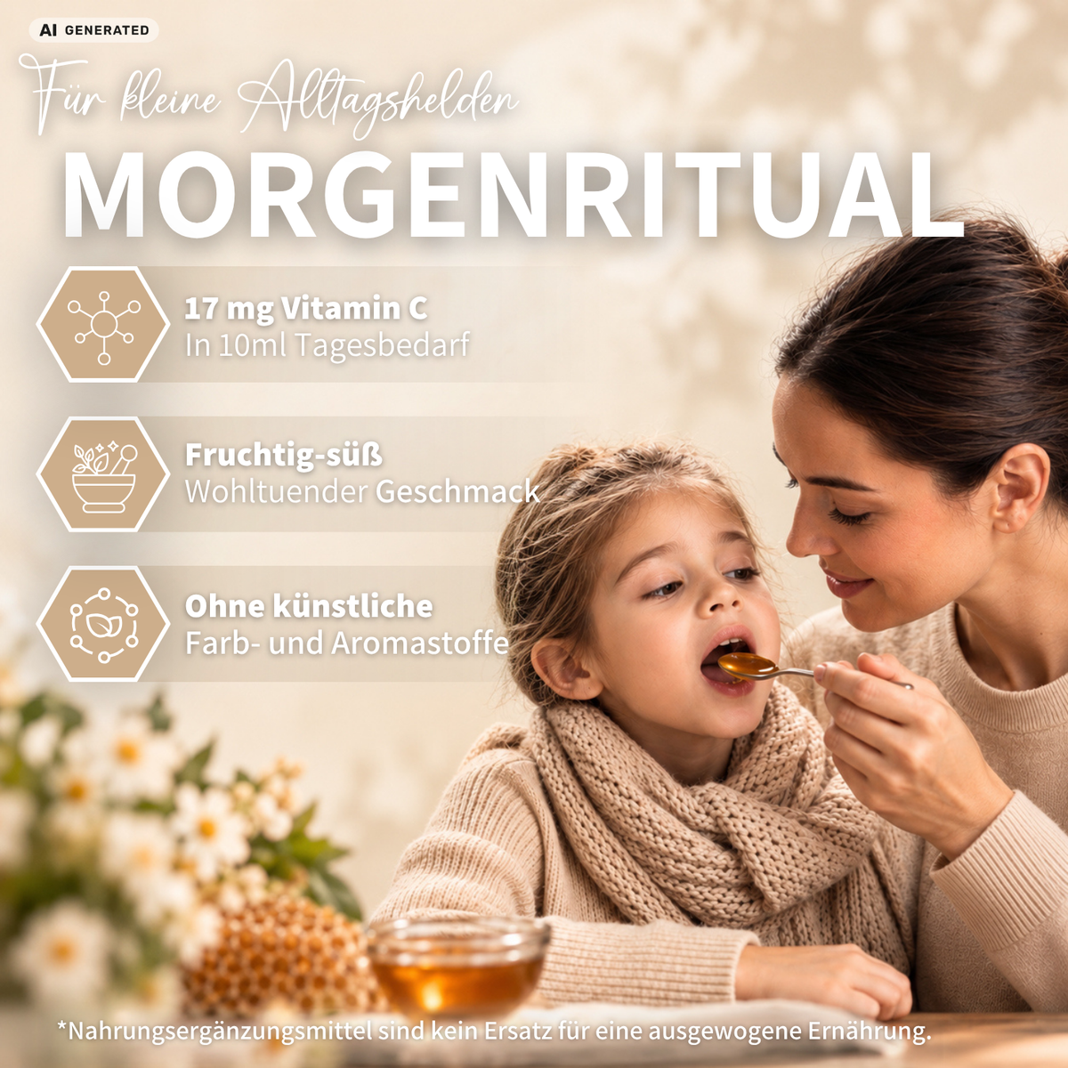 Value Pack: 3 IMMUN*-BIENCHEN - Fruity-herbal juice with Manuka honey and vitamin C from acerola / 200 ml