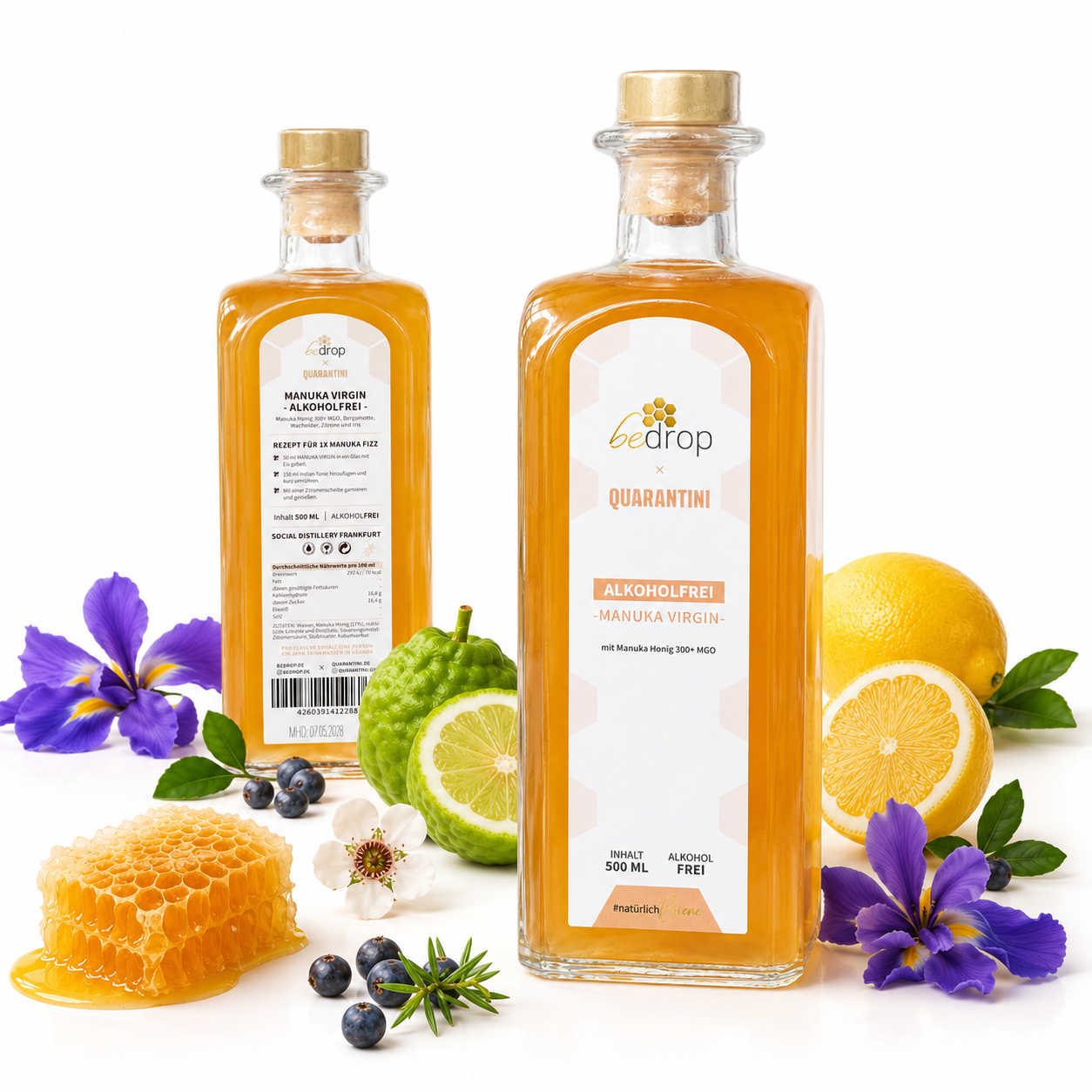 MANUKA VIRGIN - Alcohol-Free - bedrop x Quarantini / 500 ml