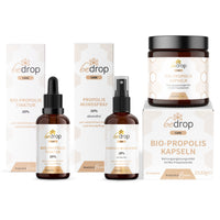 Propolis starter set | spray, 20% tincture & capsules | for children & adults