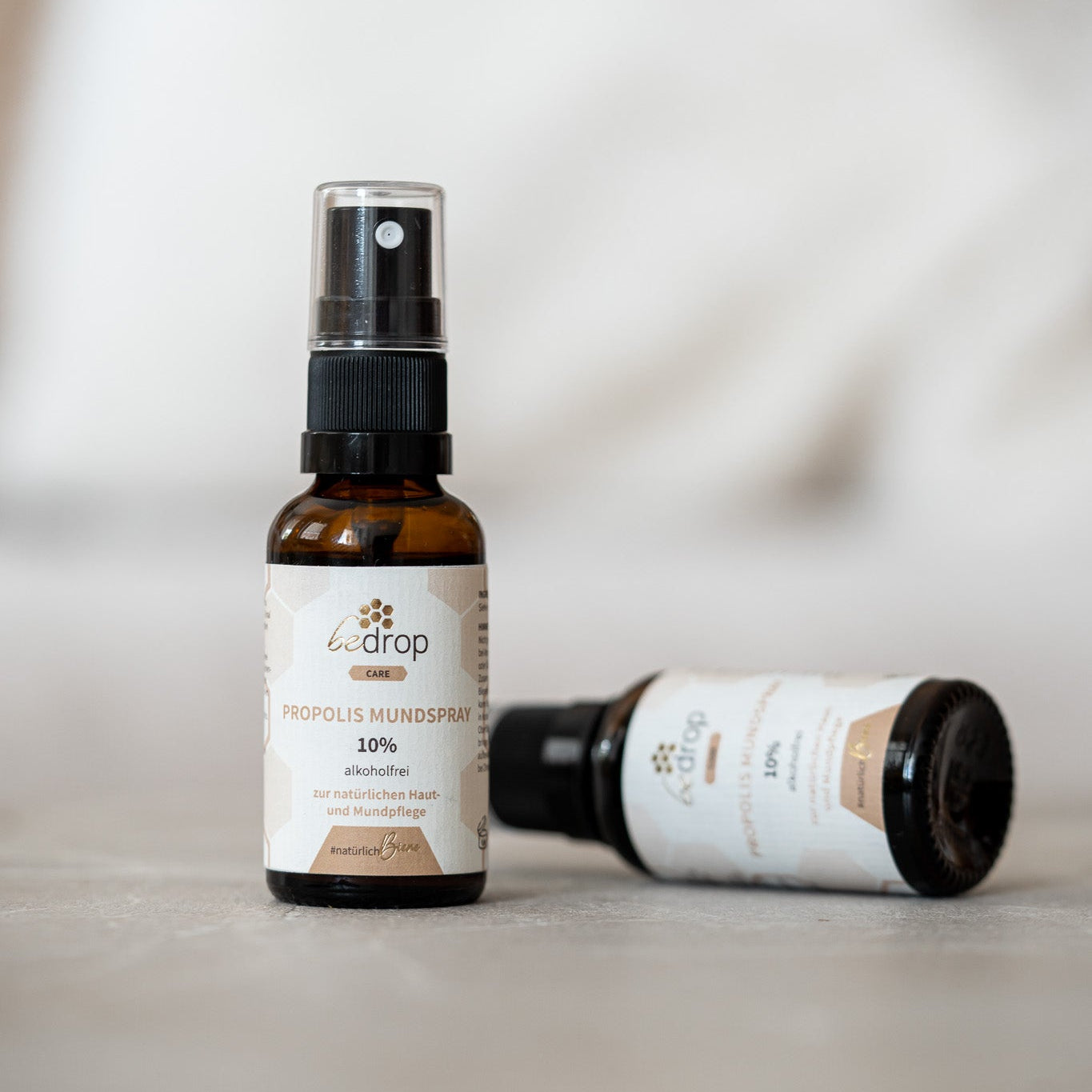 Value set: 3x propolis tincture mouth spray (alcohol-free & water-soluble) - 30ml in a set of 3