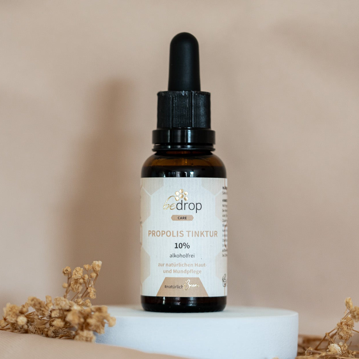 Propolis tincture with pipette (alcohol-free & water-soluble) - 30ml