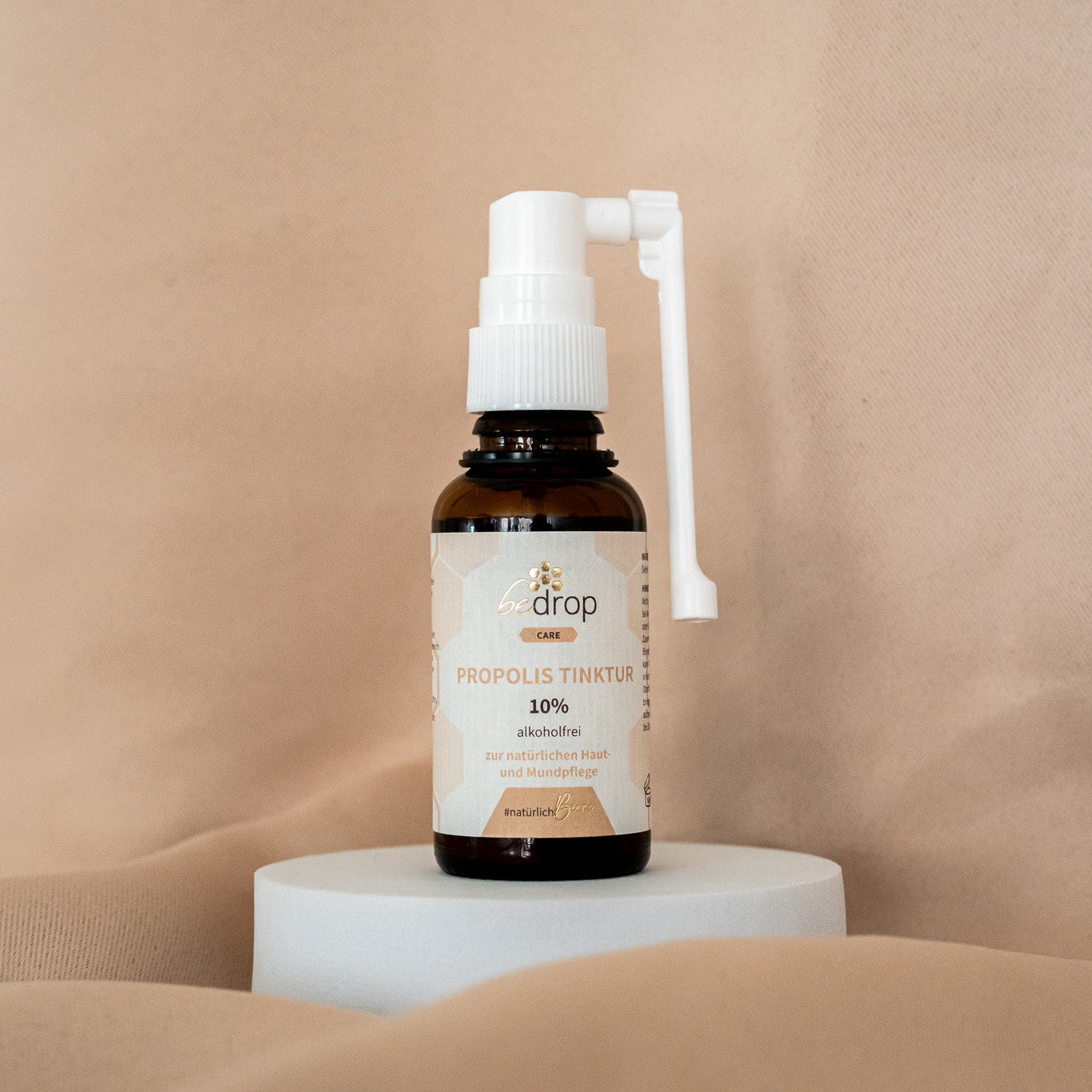 Adapter for propolis tinctures & mouth spray (precise application)