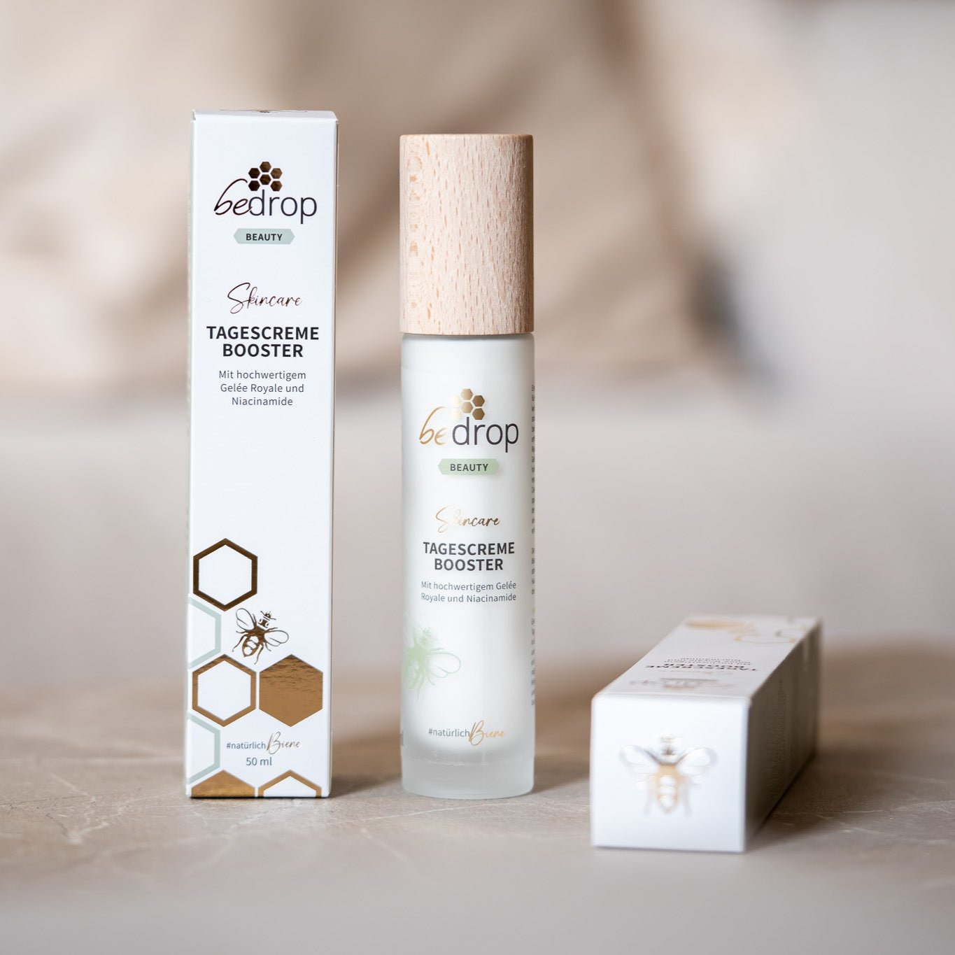 DAY CREAM BOOSTER / Face cream with high-quality royal jelly and niacinamide - 50ml