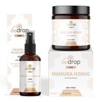 Animal Set | Propolis Spray (alcohol-free) & Manuka Honey MGO 500+