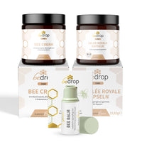 Anti-ageing set (large)| Bee Cream (bee venom ointment) + royal jelly capsules + BeeBalm for lips & mouth wrinkles