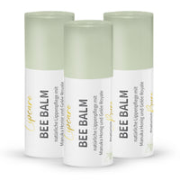 Value set: 3x Bee Balm - natural lip balm with manuka honey, royal jelly & retinol